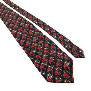 Pierre Balmain Couture Mens Designer Necktie Accessory Office Work Casual Dad Gi